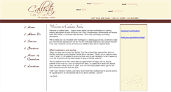 Desktop Screenshot of callistasalon.com