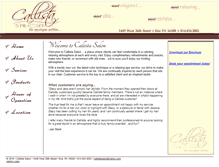 Tablet Screenshot of callistasalon.com